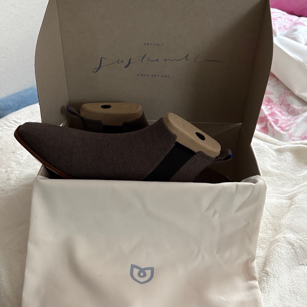 Rothy’s Brown Knit Slip-On Shoes